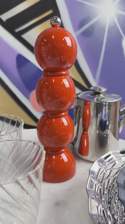 Bobbin Salt & Pepper Mill Orange