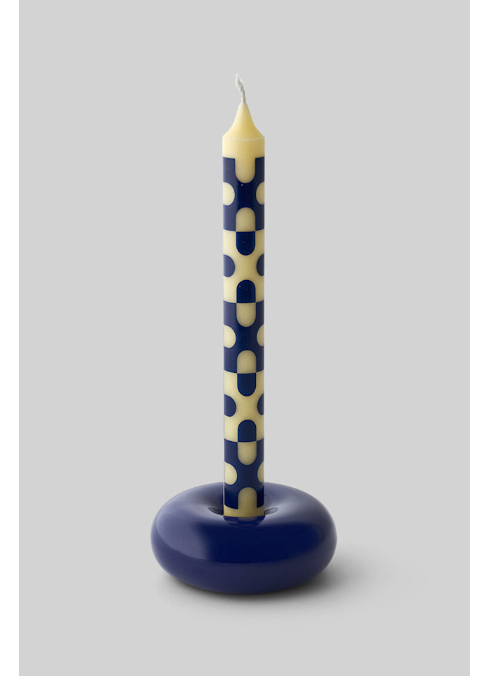 BOB Candle Holder Small Dark Blue