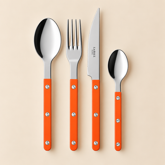 Sabre Paris Besteckset, 24-teilig, Orange