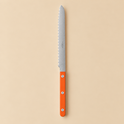 Sabre Paris Vintage Bread Knife Orange