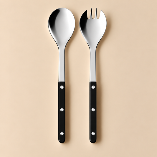 Sabre Paris Salatbesteck-Set Schwarz