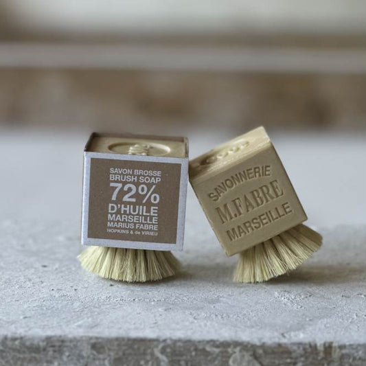 Marseille Stain Soap with Brush