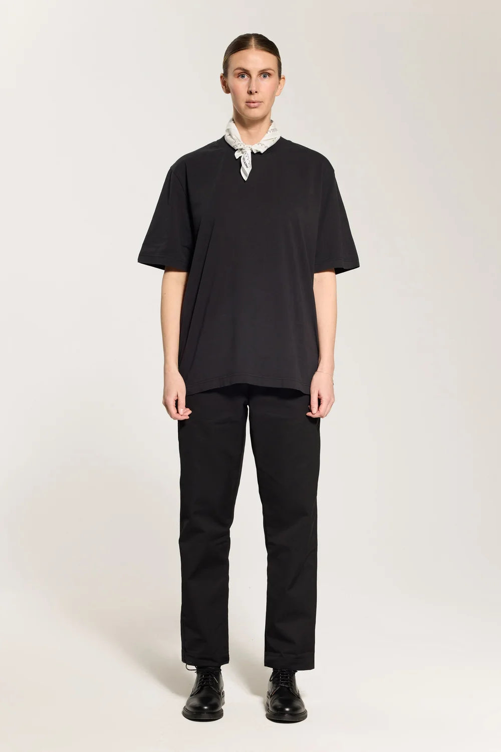 Relaxed Tee Smør Black