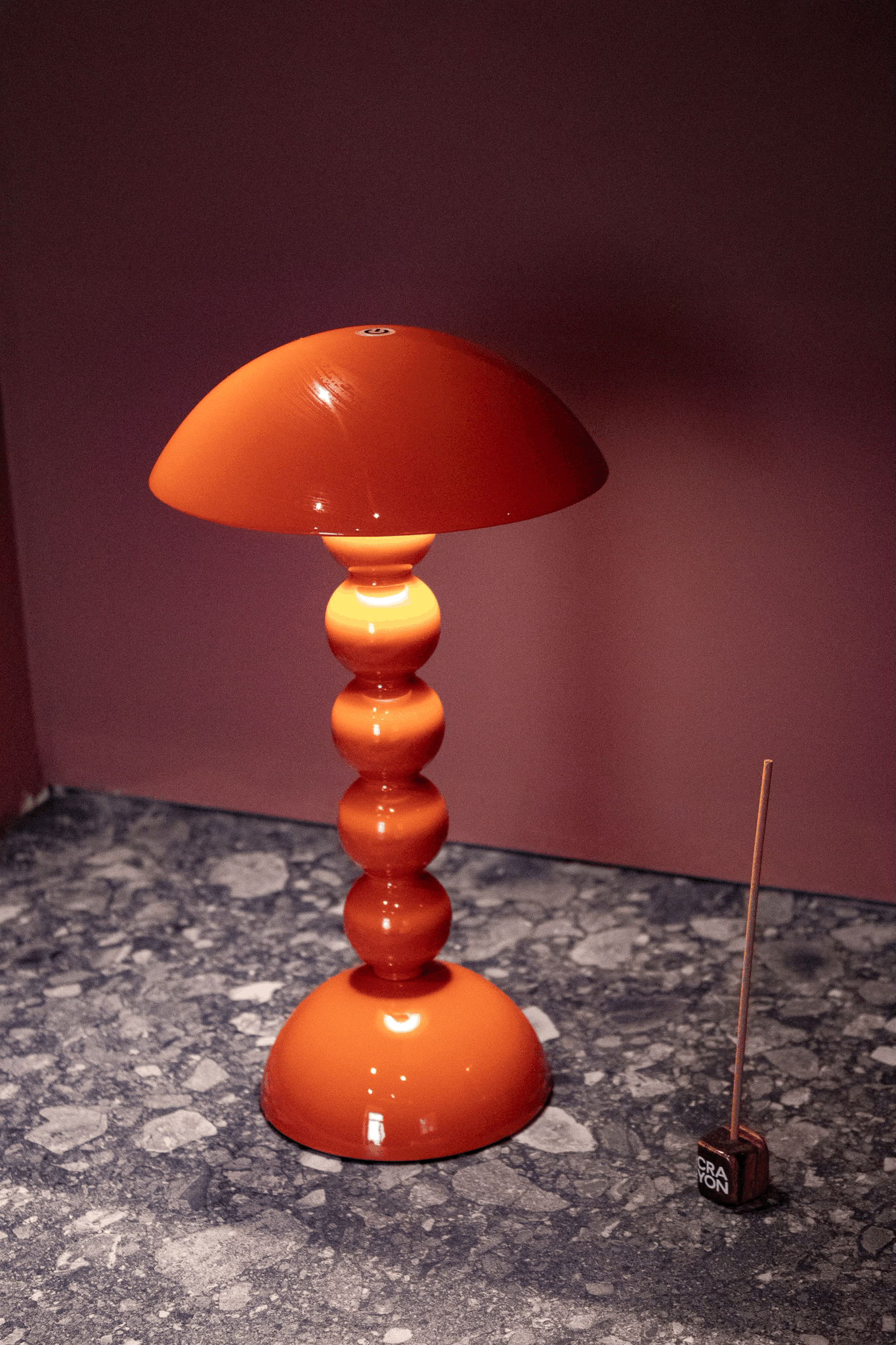 Bobbin LED Lamp Orange