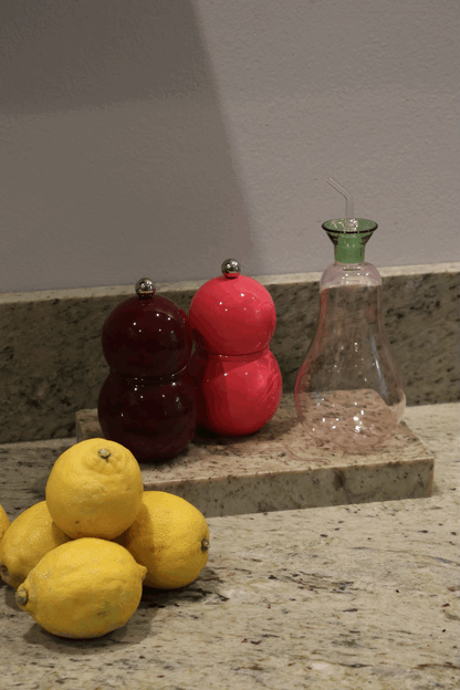 Small Bobbin Salt & Pepper Mill Watermelon Pink