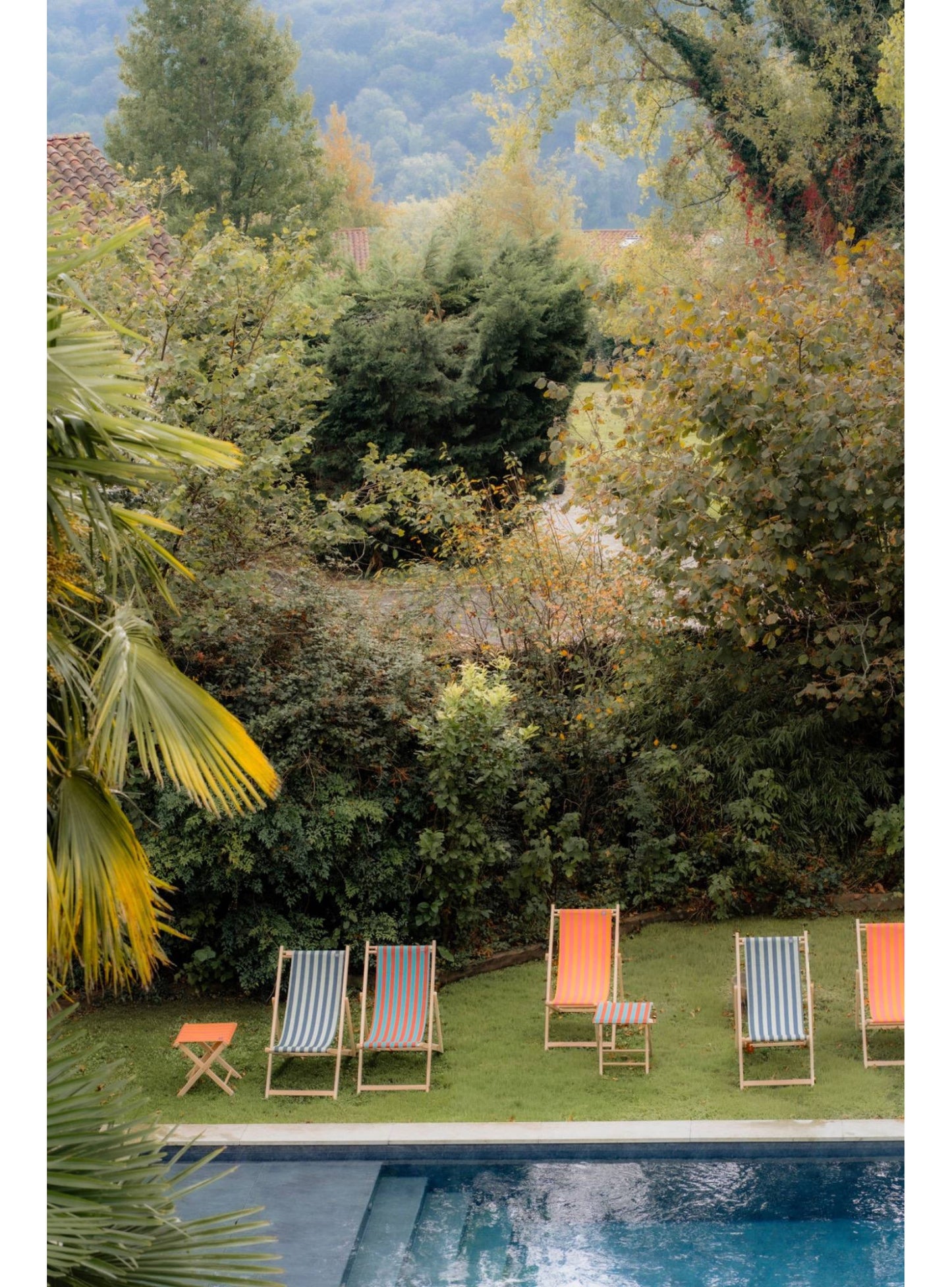 Deckchair wood Bidart