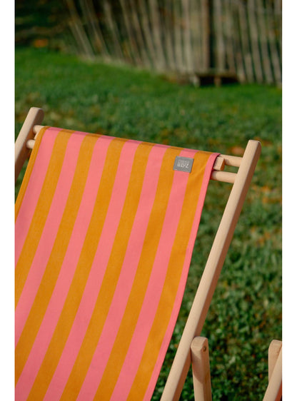Deckchair wood Hendaye