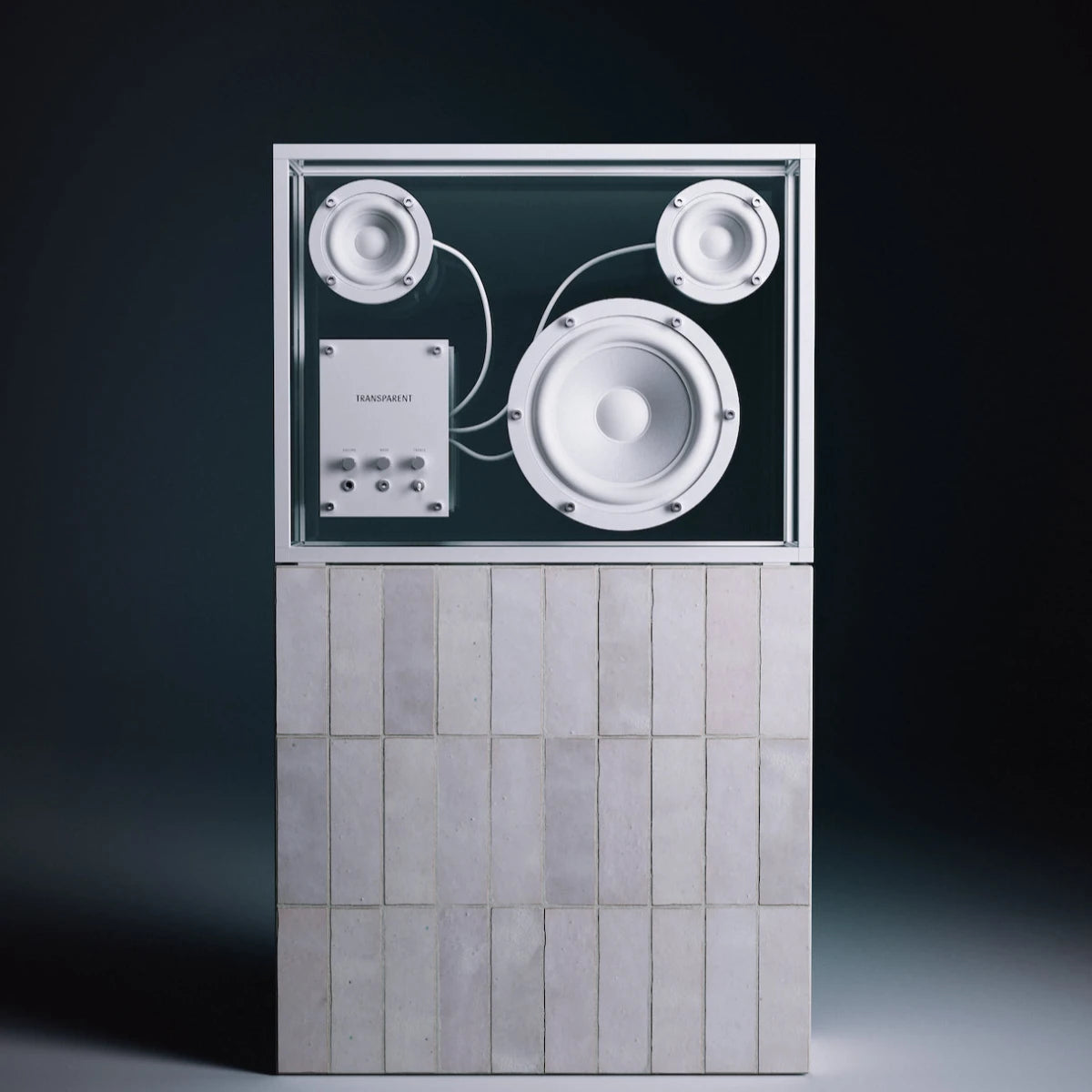 TRANSPARENT Speaker White – Mon Bistro & Friends TRANSPARENT Speaker White – Mon Bistro & Friends