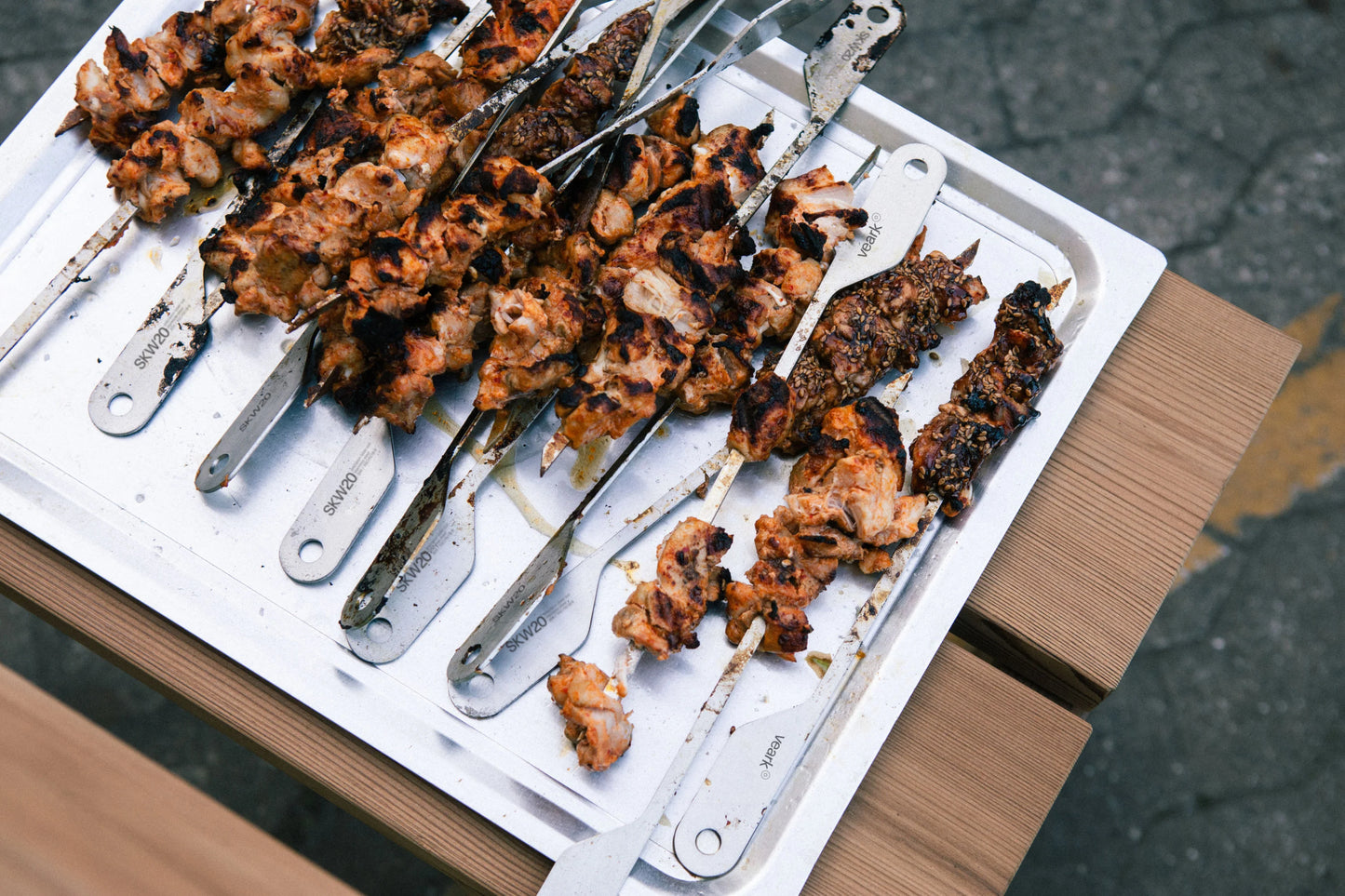 Veark SKW20 Skewer Set 4-p
